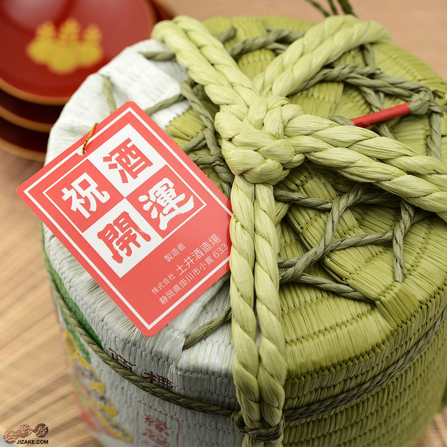 ◇【箱入】開運 特別純米酒 豆樽菰冠り 1800ml | 日本酒専門店 佐野屋
