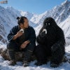 竹助 雪男 おにぎりを食べるシーン