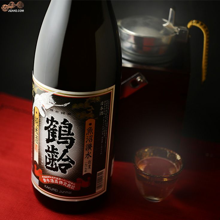 ◇鶴齢 純米酒 1800ml | 日本酒専門店 佐野屋 JIZAKE.COM