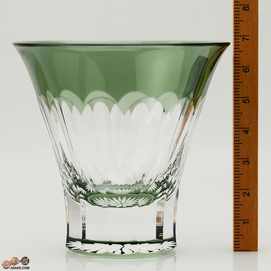 木箱入】八千代切子 万華鏡 杯(菊柄) LS19759SCG-C694-S3 | 日本酒専門
