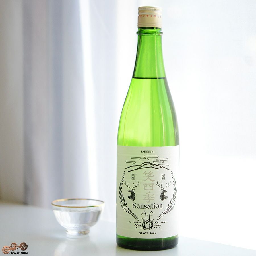 ◇笑四季 Sensation 純米白ラベル 火入れ | 日本酒専門店 佐野屋