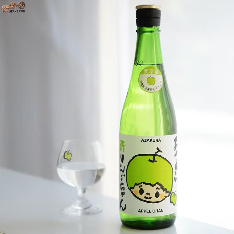 阿櫻　あざくら　青りんごちゃん　特別純米　無濾過原酒