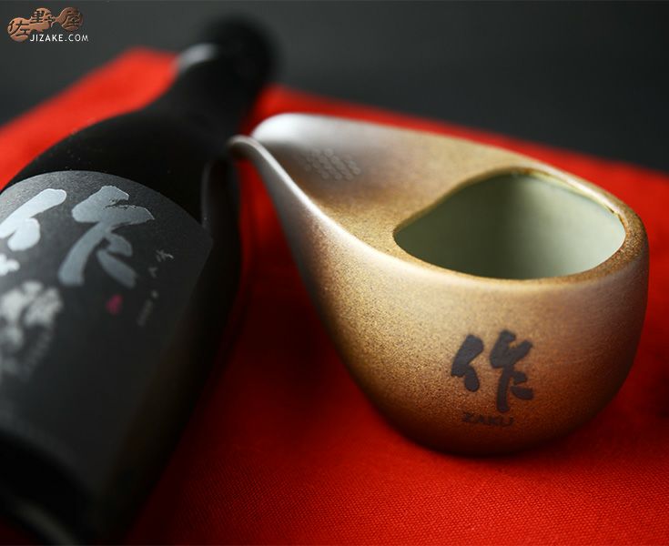 作 萬古焼酒器 「ひとしずく」 茶色 | 日本酒専門店 佐野屋 JIZAKE.COM