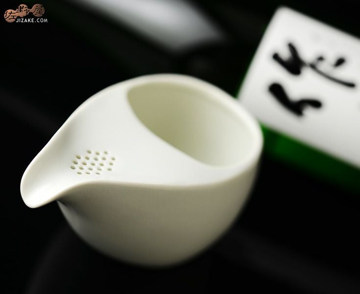 作 萬古焼酒器 「ひとしずく」 水色 | 日本酒専門店 佐野屋 JIZAKE.COM