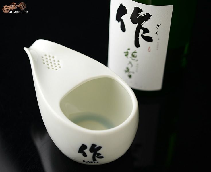 作 萬古焼酒器 「ひとしずく」 水色 | 日本酒専門店 佐野屋 JIZAKE.COM