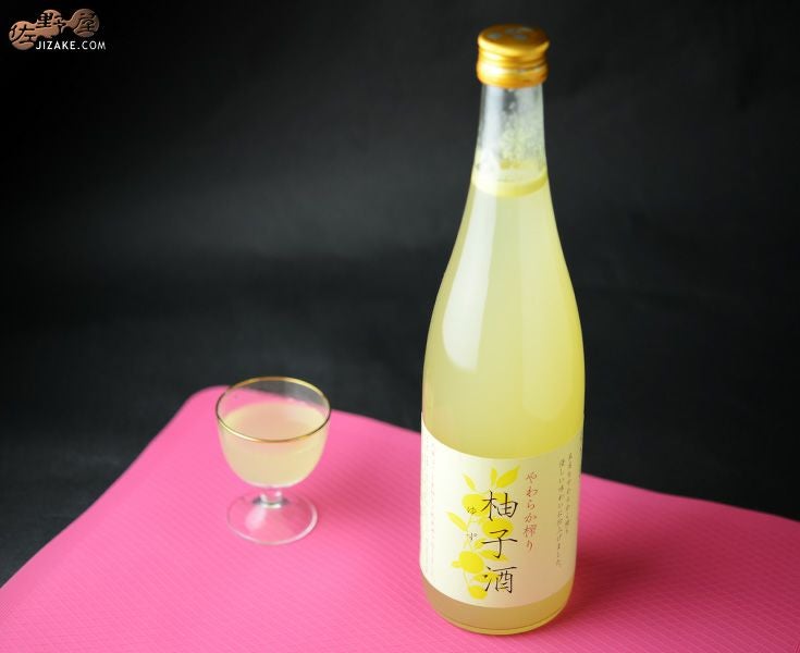 ◇富久錦 やわらか搾り 柚子酒 720ml | 日本酒専門店 佐野屋 JIZAKE.COM