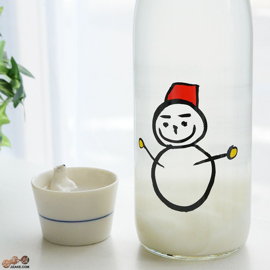 ◇【穴あき栓】仙禽 しぼりたて活性にごり酒 雪だるま 生酒 | 日本酒