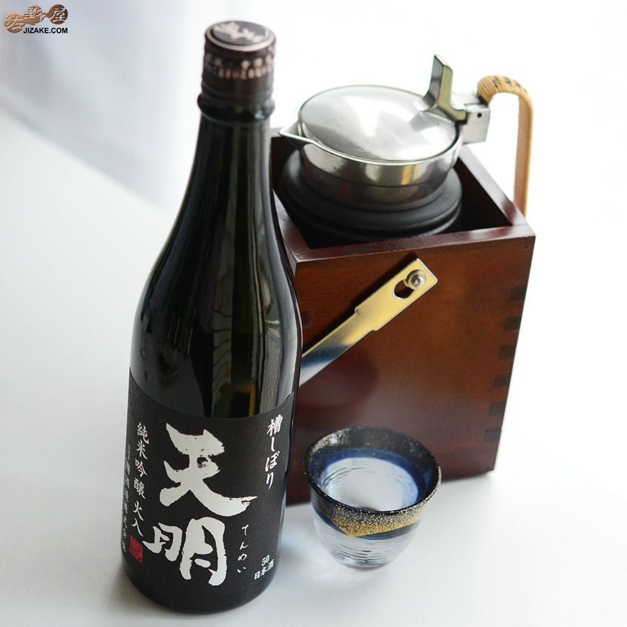 ◇天明 純米吟醸 火入 黒の天明 | 日本酒専門店 佐野屋 JIZAKE.COM
