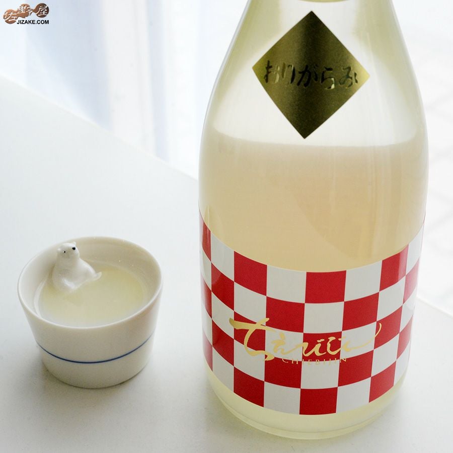 ◇ちえびじん 彗星 純米酒 おりがらみ生 Rouge Blanc (ルージュ