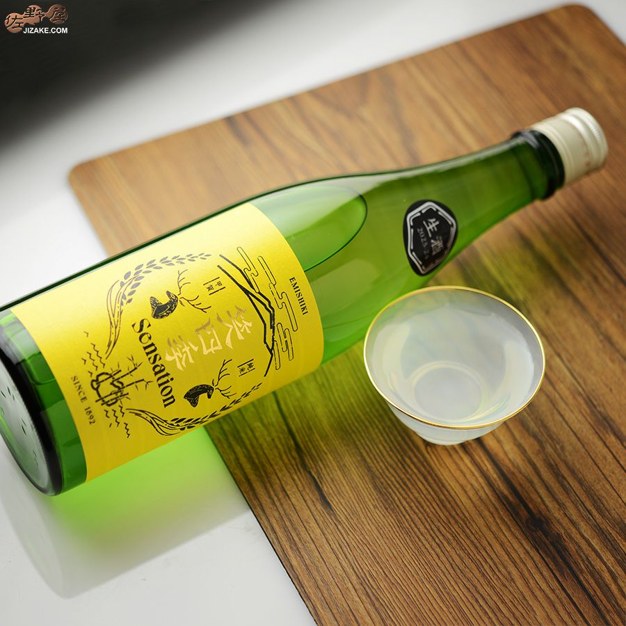 ◇笑四季 Sensation 純米金ラベル生酒 おりがらみ | 日本酒専門店 佐野