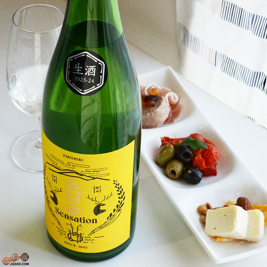 ◇笑四季 Sensation 純米金ラベル生酒 おりがらみ | 日本酒専門店 佐野