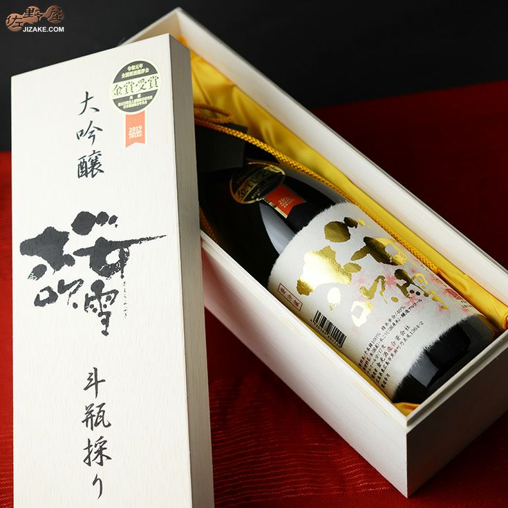 ◇【木箱入】賀茂金秀 桜吹雪 大吟醸 斗瓶取り 金賞酒 720ml | 日本酒
