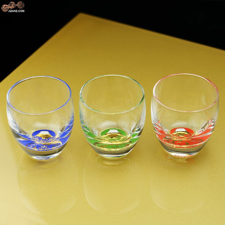 木箱入】富士見松竹梅 杯3種揃え G086-T238 | 日本酒専門店 佐野屋