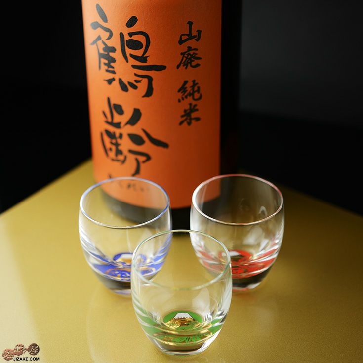木箱入】富士見松竹梅 杯3種揃え G086-T238 | 日本酒専門店 佐野屋