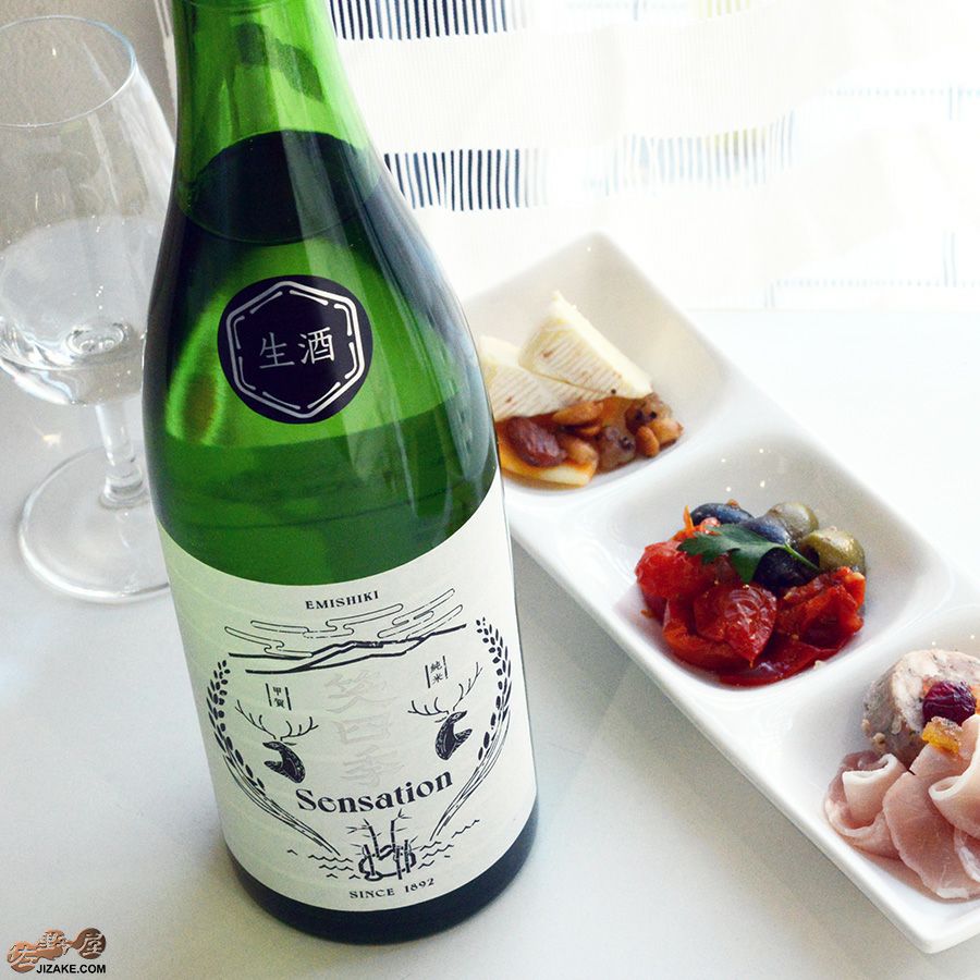 ◇笑四季 Sensation 純米白ラベル生酒 | 日本酒専門店 佐野屋 JIZAKE.COM