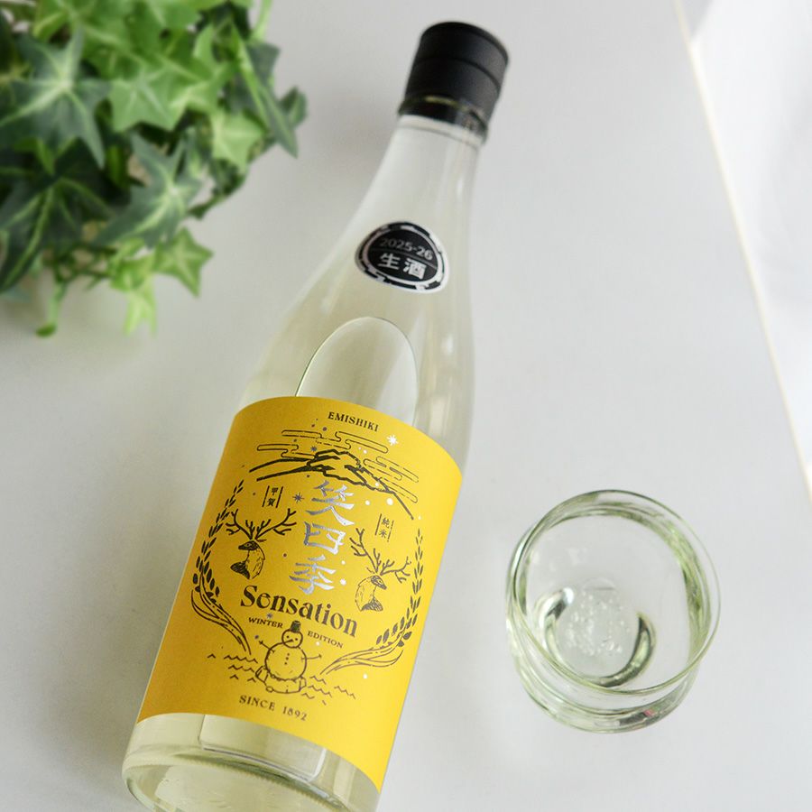 ◇笑四季 Sensation 純米金ラベル生酒 | 日本酒専門店 佐野屋 JIZAKE.COM