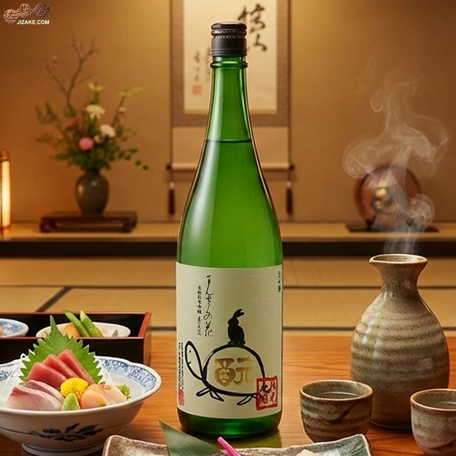 まんさくの花　生もと純米吟醸　一度火入れ原酒　生もと亀ラベル