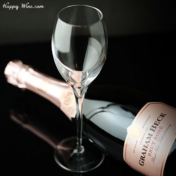【グラス付き】グラハム・ベック　ブリュット　ロゼ NV(ロゼ.泡)　750ml
