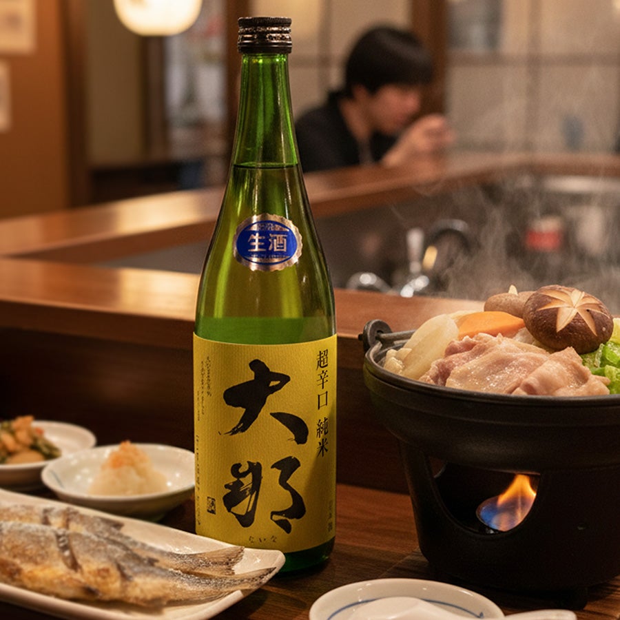 大那　超辛口純米　無濾過生酒