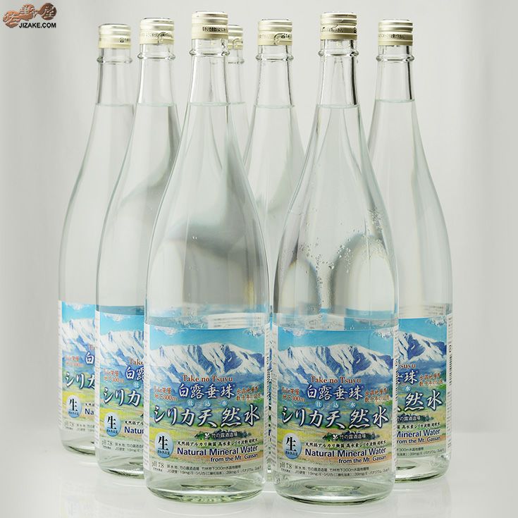 ◎【ケース販売】白露垂珠 仕込み水 シリカ天然水 1800ml×8本 | 日本酒