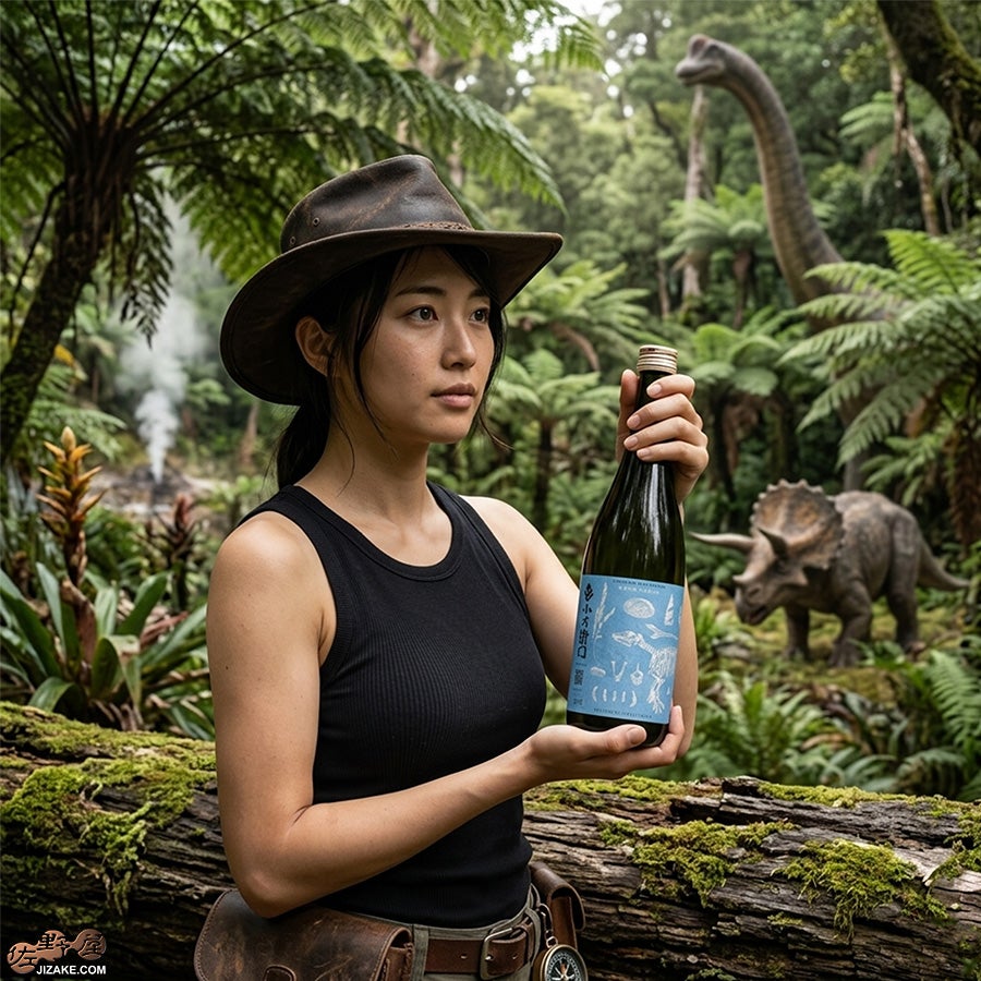 中島醸造　小左衛門　純米吟醸　ひだほまれ　火入　化石ラベル