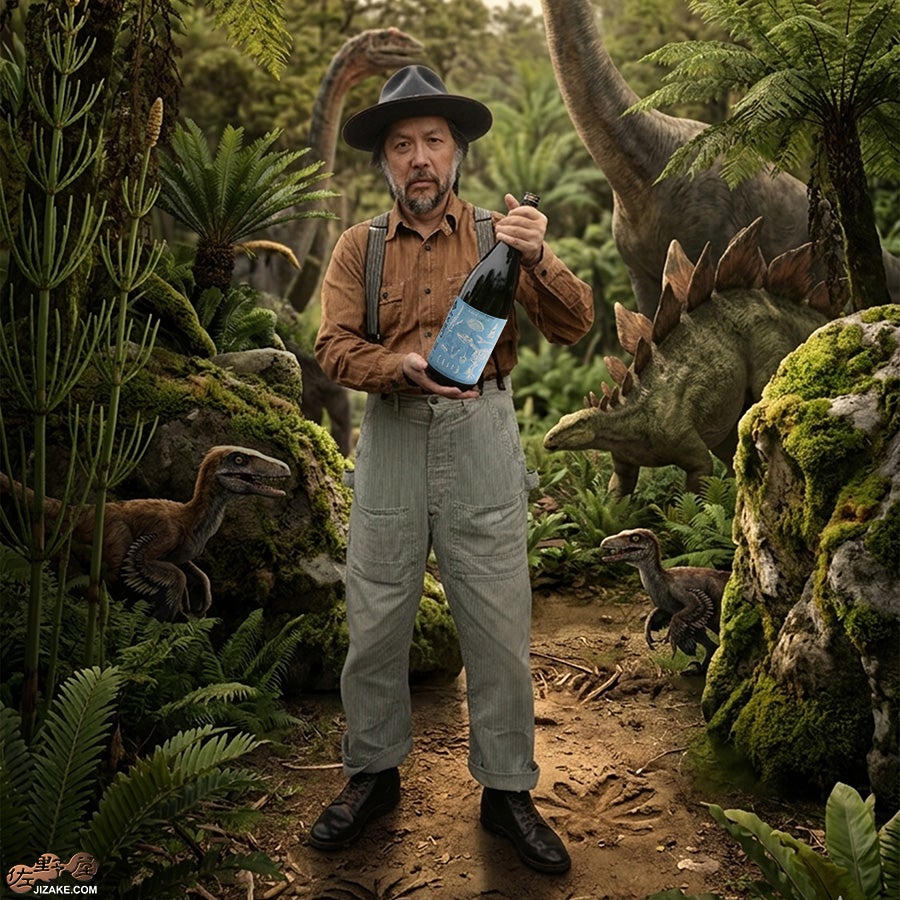 中島醸造　小左衛門　純米吟醸　ひだほまれ　火入　化石ラベル