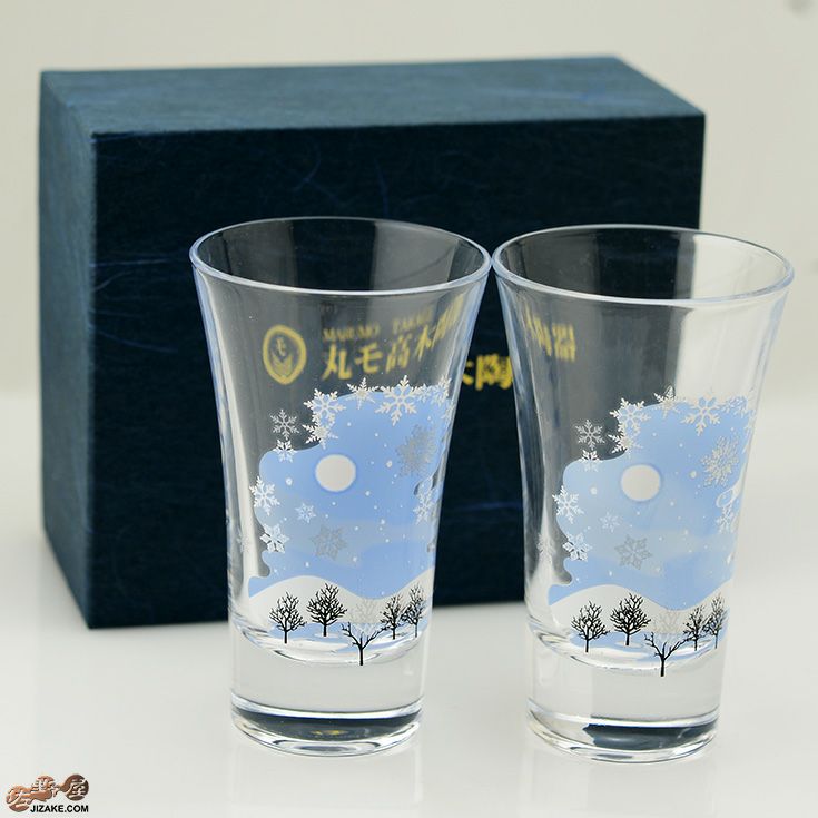 箱入】冷感雪結晶 天開グラス ペアセット | 日本酒専門店 佐野屋