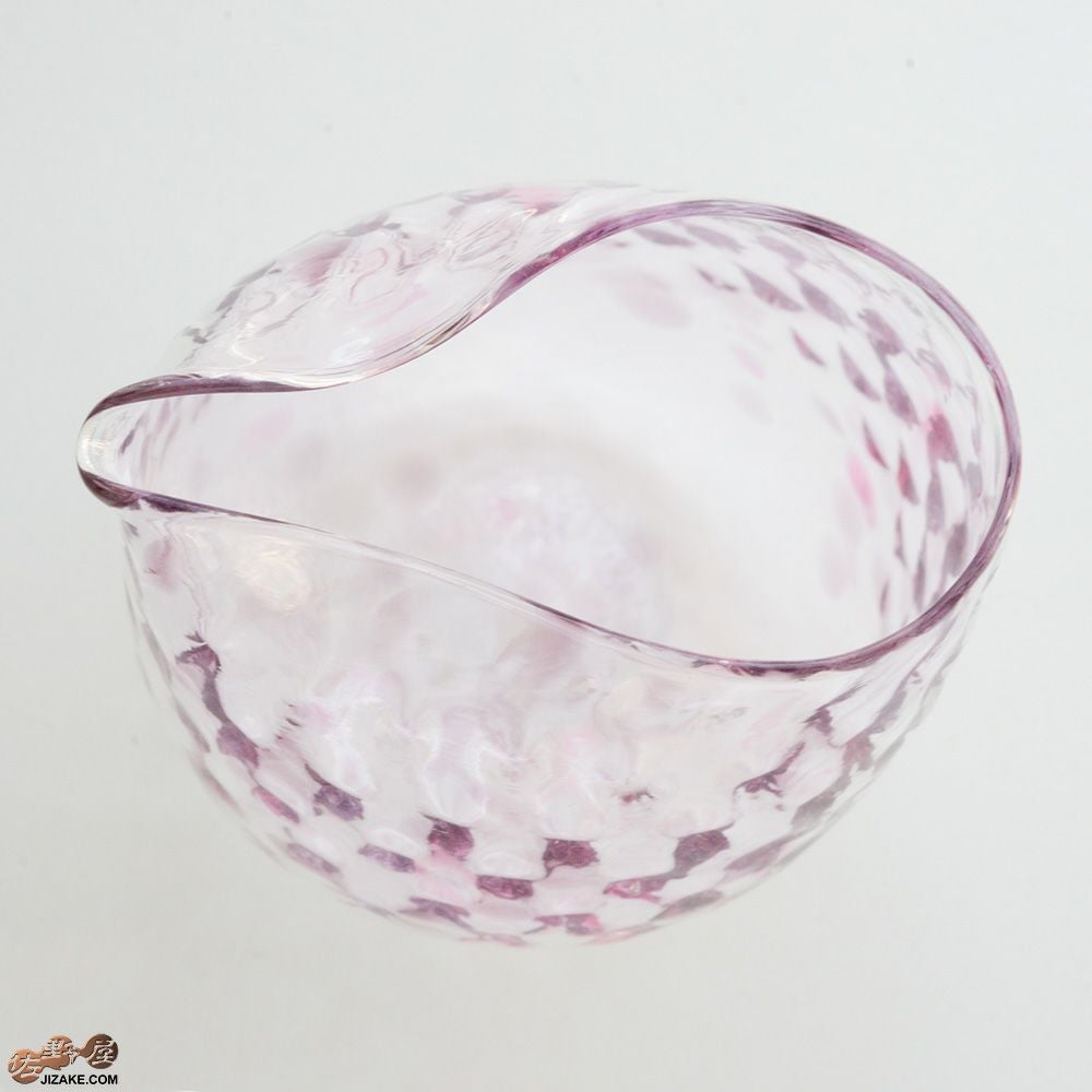 【箱入】ヨーヨー　すみれ　片口　伊藤泰三　SUN GLASS STUDIO KYOTO