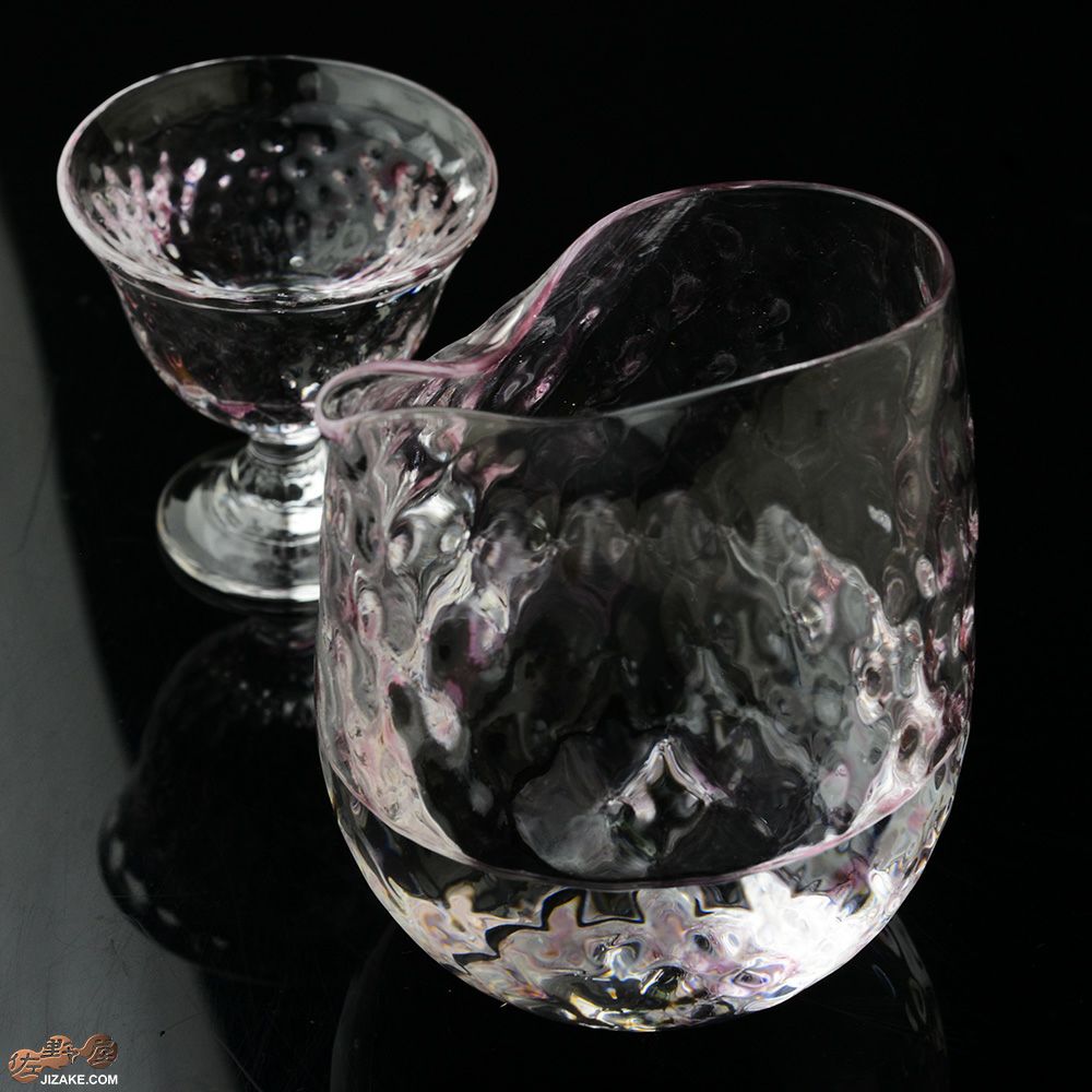 【箱入】ヨーヨー　すみれ　片口　伊藤泰三　SUN GLASS STUDIO KYOTO