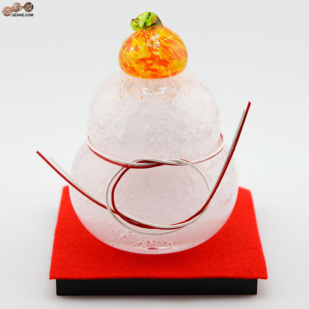 【箱入】鏡もち　小　ガラス作家　伊藤泰三　SUN GLASS STUDIO KYOTO