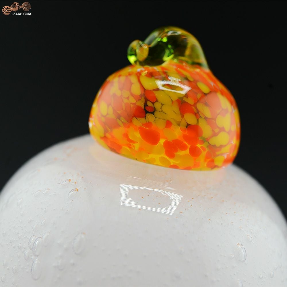 【箱入】鏡もち　中　ガラス作家　伊藤泰三　SUN GLASS STUDIO KYOTO