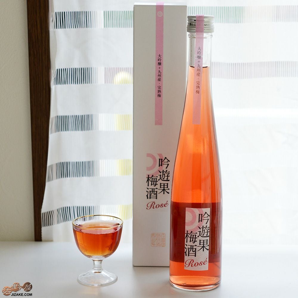 【箱入】池亀　吟遊果　大吟醸　梅酒ロゼ　375ml