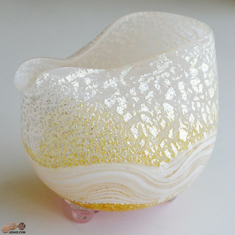 SUN GLASS STUDIO KYOTO　風のしらべ　柚子　片口