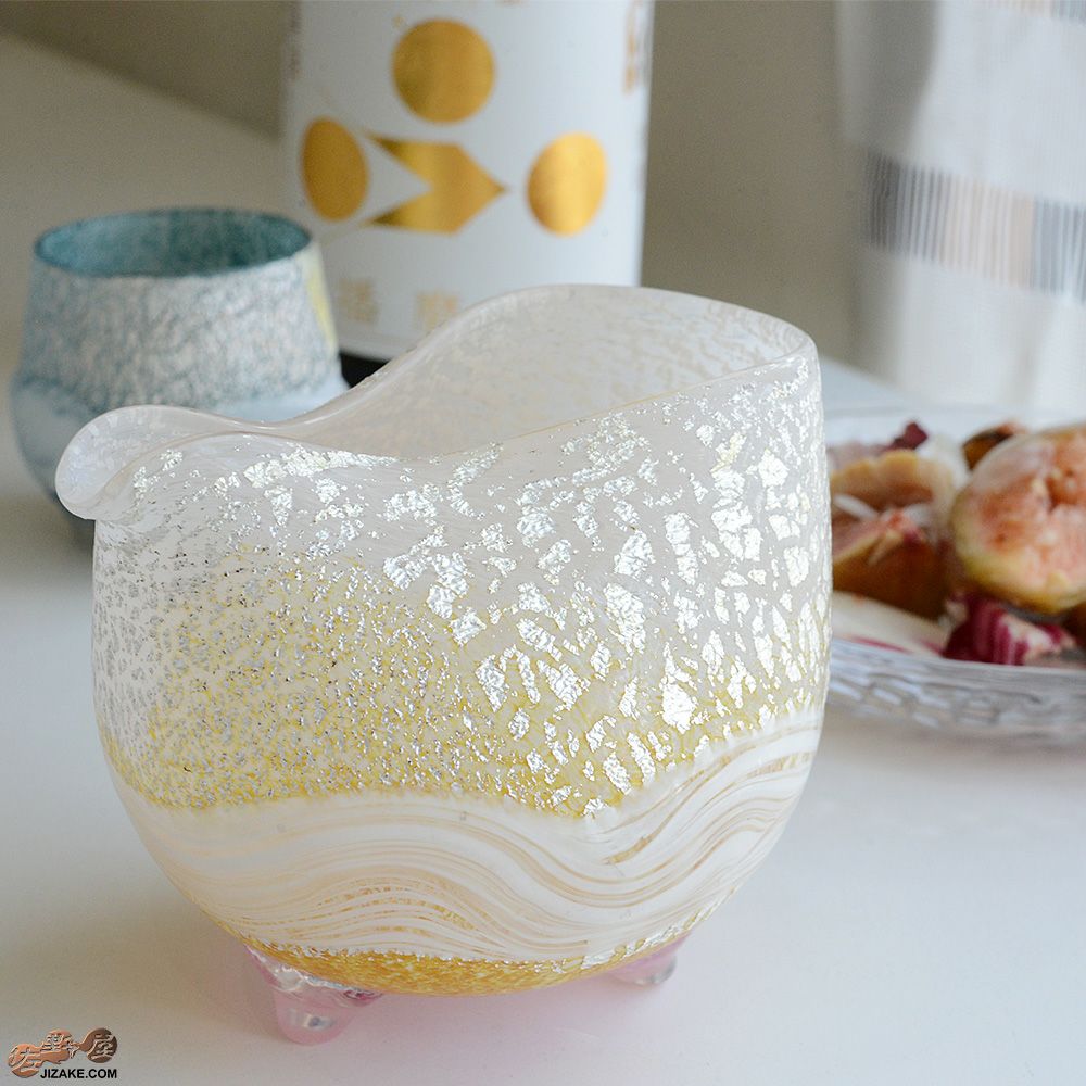 SUN GLASS STUDIO KYOTO　風のしらべ　柚子　片口