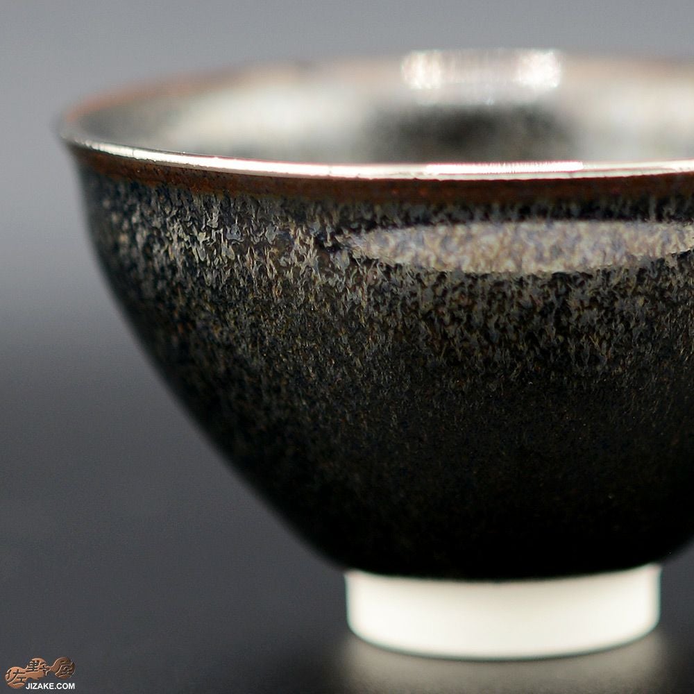 【箱入】早川元観　瞬光（しゅんこう）プラチナ彩　ぐい呑