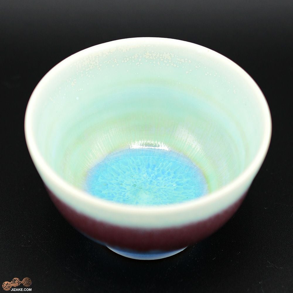 箱入】加藤まり香 ぐい呑み 睡蓮A | 日本酒専門店 佐野屋 JIZAKE.COM