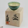 京焼 観芙(みふ) 【箱入】早川元観　緑麗（りょくれい）　ぐい呑