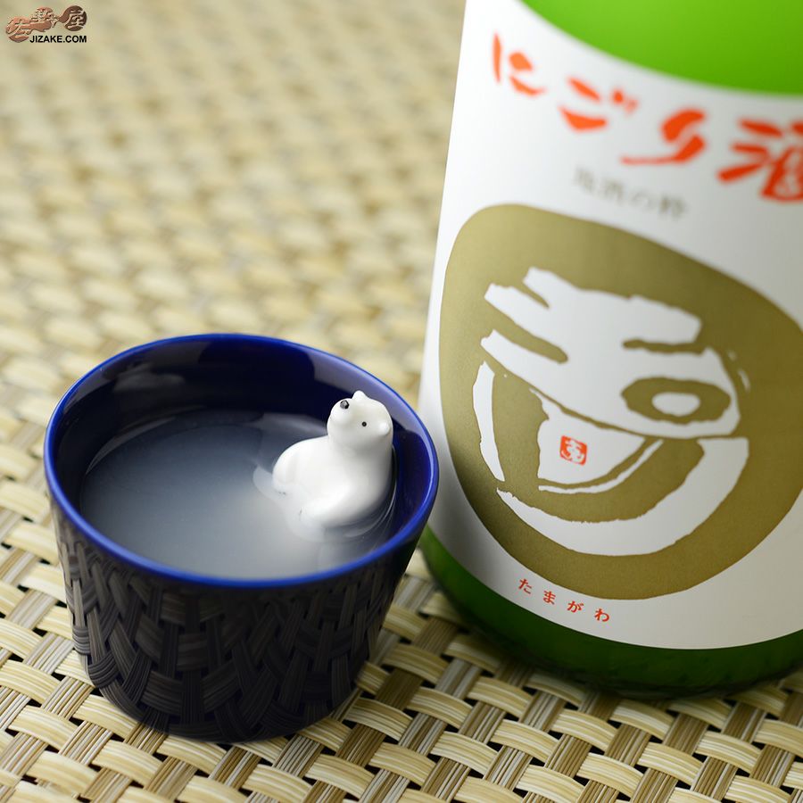 シロクマの熊五郎 青 いい湯だな(簡易ギフトラッピング済) | 日本酒