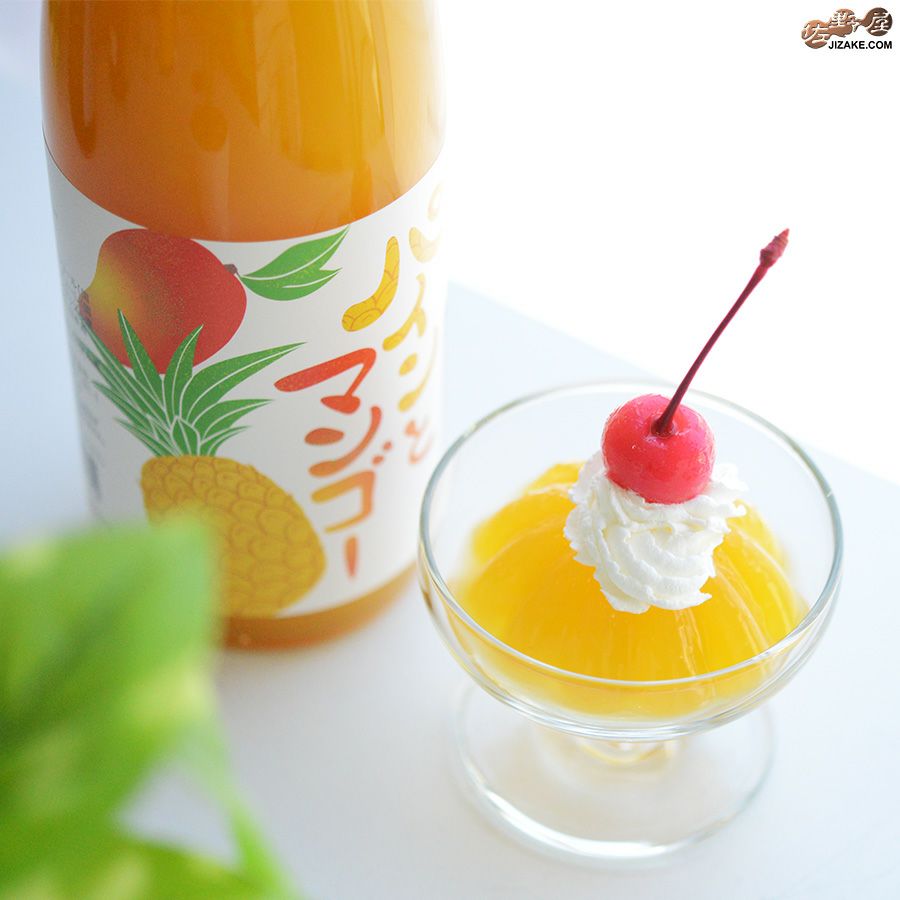 ◇小左衛門 パインとマンゴー 720ml | 日本酒専門店 佐野屋 JIZAKE.COM