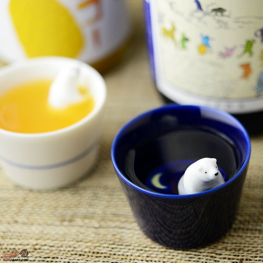 シロクマの熊五郎 青 こんばんは(簡易ギフトラッピング済) | 日本酒