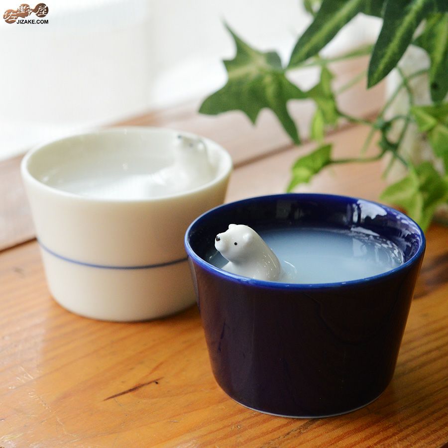 シロクマの熊五郎 青 こんばんは(簡易ギフトラッピング済) | 日本酒