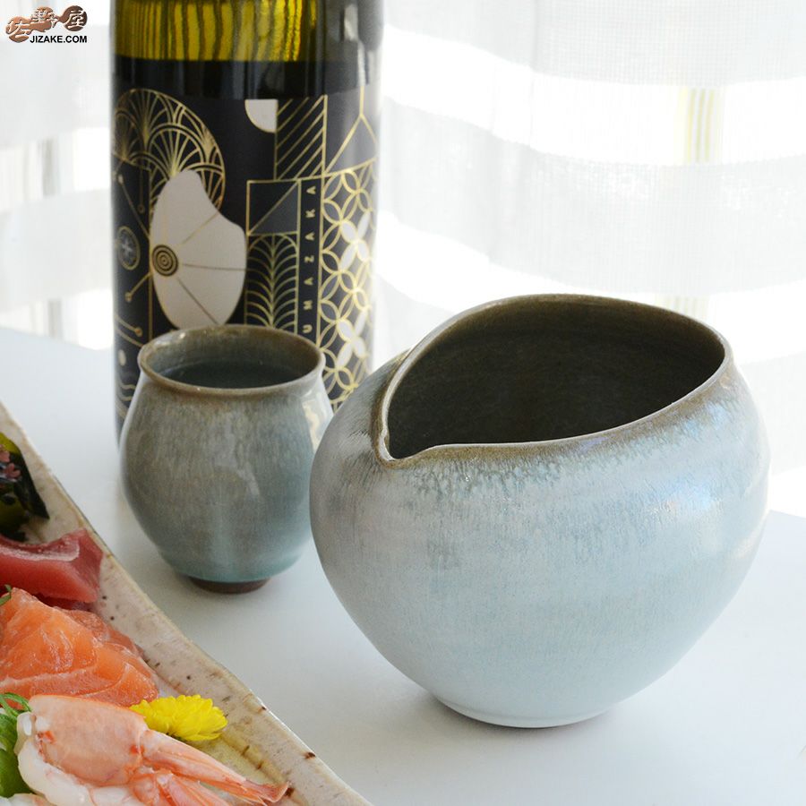 京焼 観芙(みふ)　石戸 生 時雨片口　壱(いち)