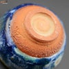 瑞城窯　西村直城 【箱入】釉薬　碧(あお)　ぐい呑 小