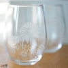 【箱入】冷感花火　フリーグラス　ペアセット 盃　杯