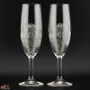 【箱入】冷感花火　シャンパングラス　ペアセット