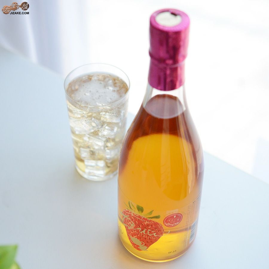 ◇ちえびじん いちごティーリキュール15度 720ml | 日本酒専門店 佐野