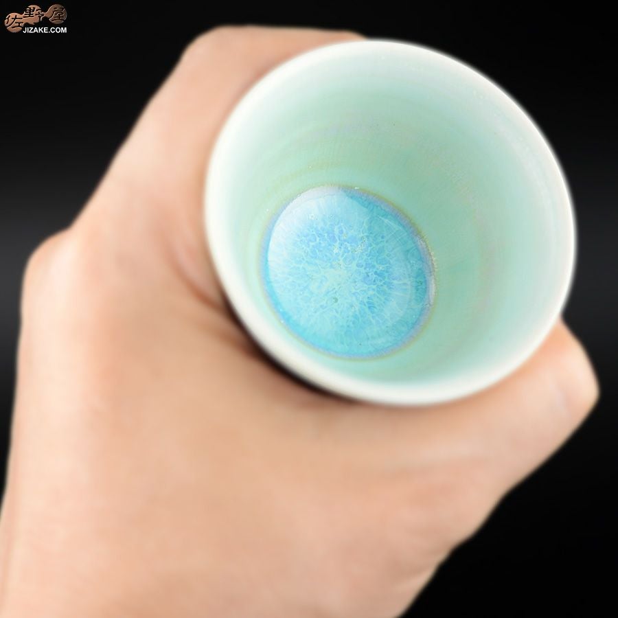加藤まり香 ぐい呑み 睡蓮A | 日本酒専門店 佐野屋 JIZAKE.COM