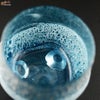 SUN GLASS STUDIO KYOTO 【箱入】風のしらべ　雨情２　手捻り風　酒盃　ガラス
