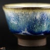 瑞城窯　西村直城 【箱入】釉薬　碧(あお)　ぐい呑