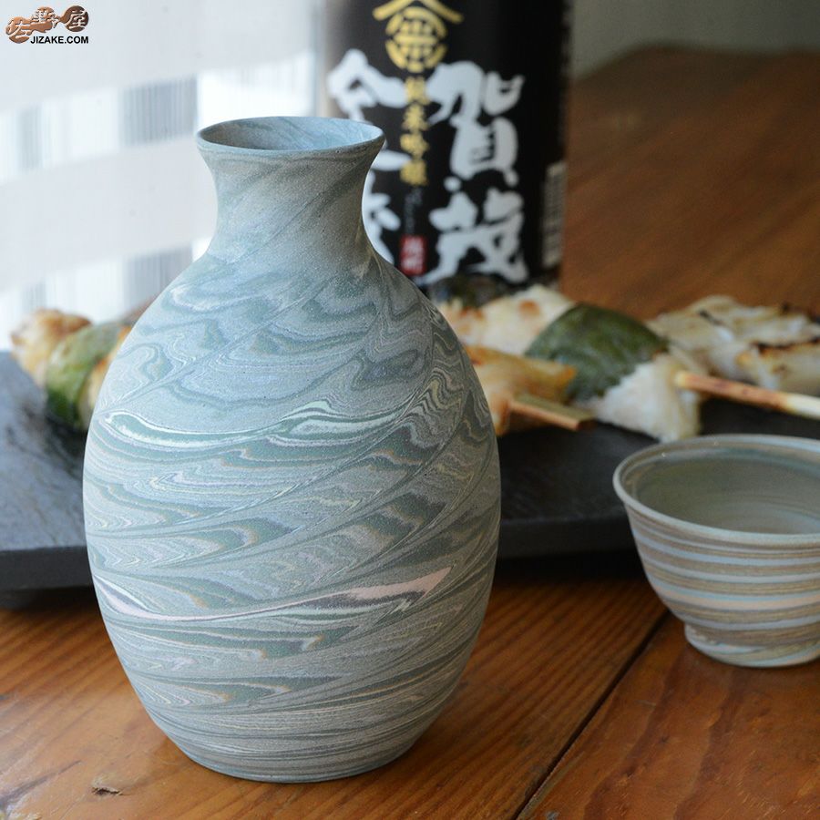 箱入】練り込み 夜の森 徳利 | 日本酒専門店 佐野屋 JIZAKE.COM